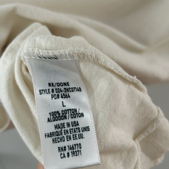 Re/Done Tee - Picture 6 of 7